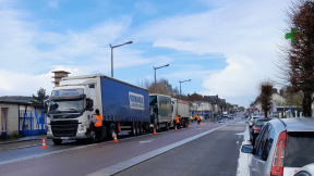 Comptages routiers Poids lourds en enquête Origines Destinations Notre dispositif sur la route de Dieppe à Déville-lès-Rouen